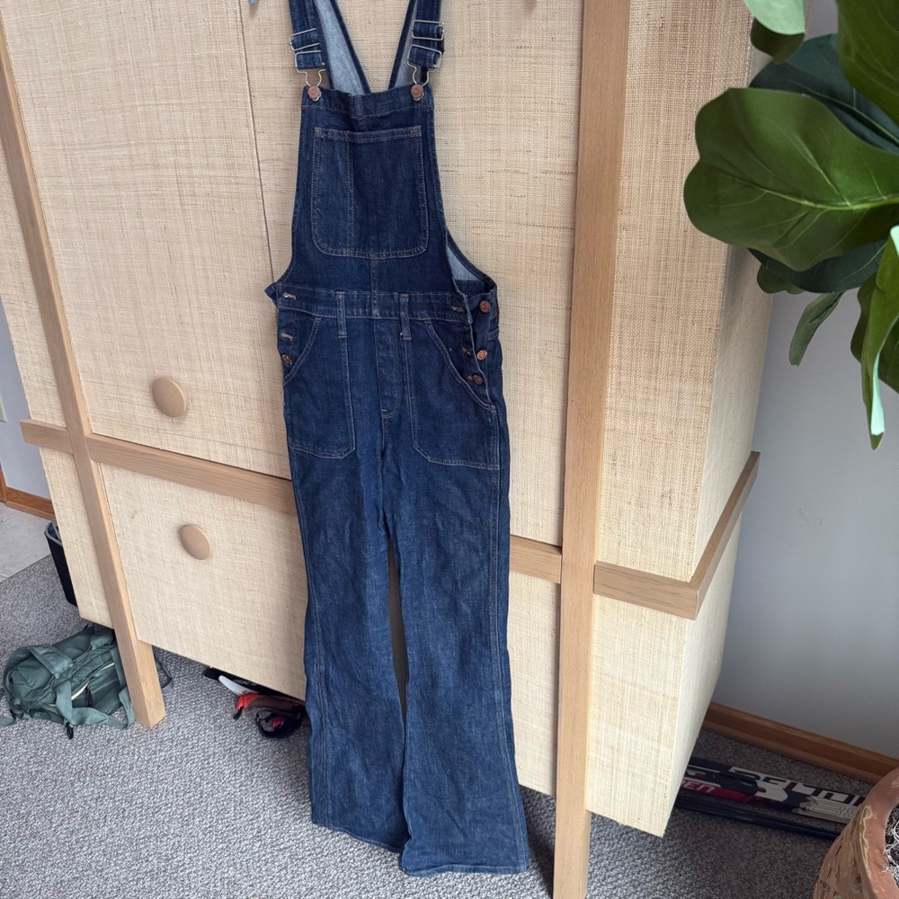 Madewell Dark Blue Women Jeans Overalls